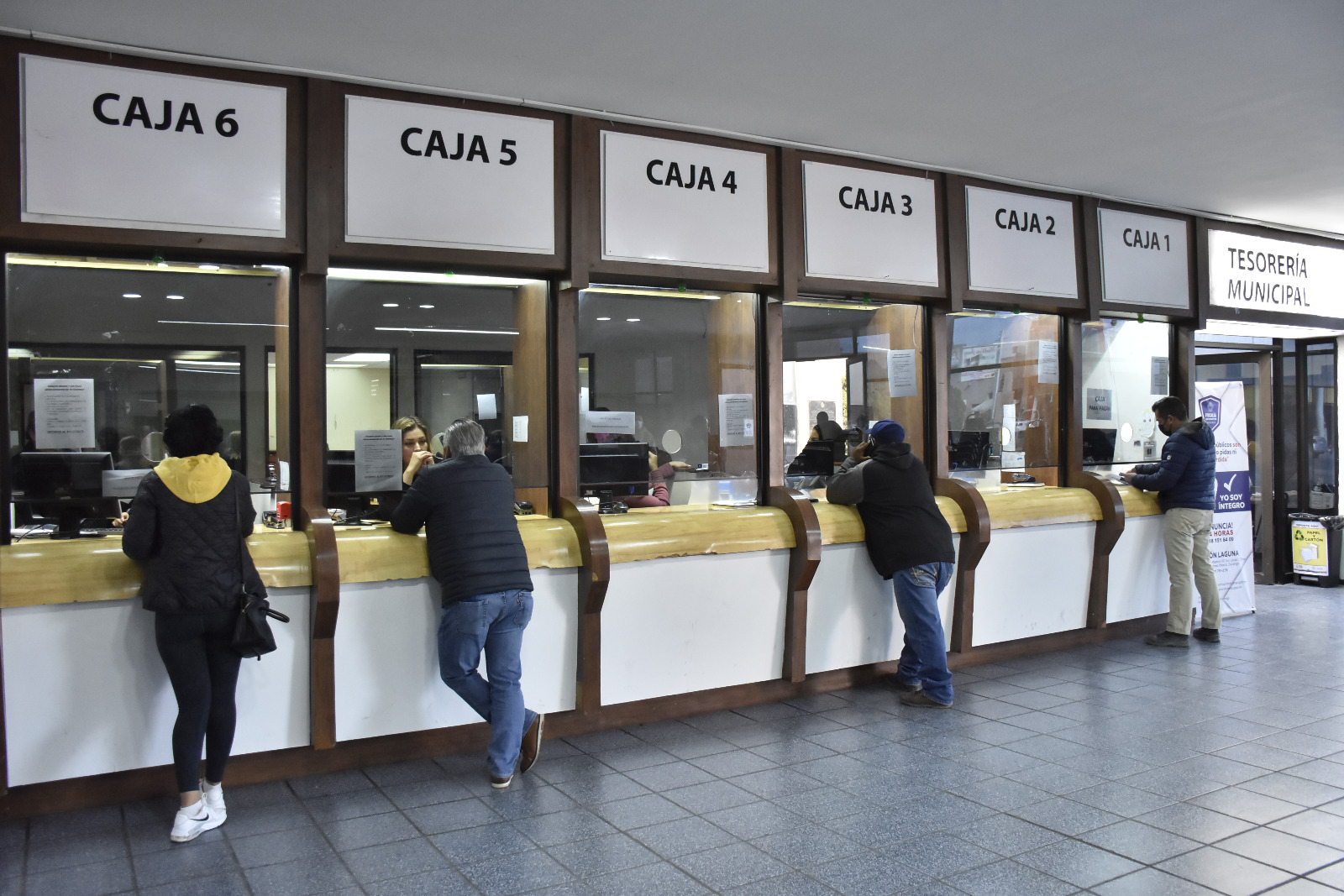 Las cajas de Tesorería Municipal están disponibles de 8:00 de la mañana a 4:00 de la tarde. (ARCHIVO)