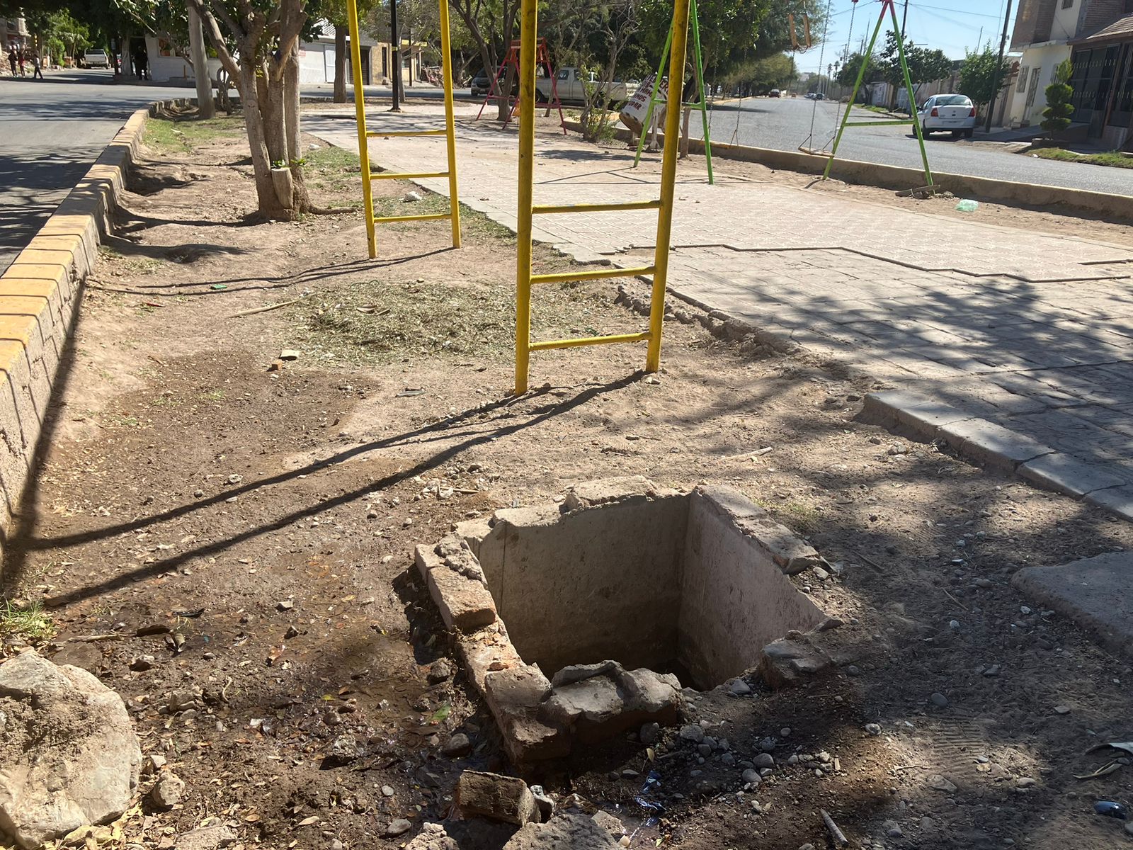 Denuncian malas condiciones de la Micro Plaza Guadalupana de Torreón