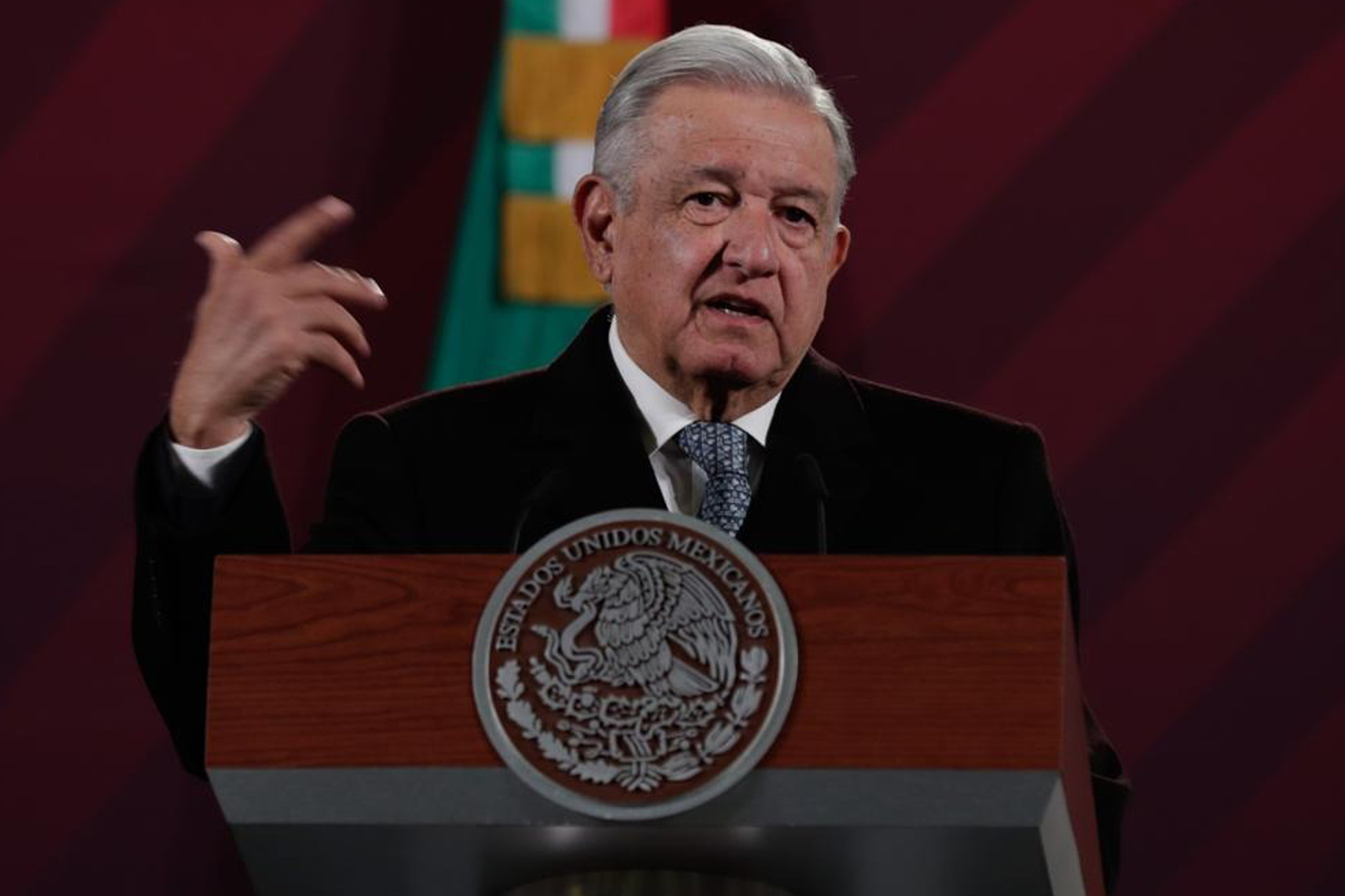 López Obrador afirmó que esta mañana dio instrucciones a la Secretaría (Ministerio) de Relaciones Exteriores, a la Secretaría de Marina y a la de Defensa para que “organicen la ayuda que se pueda ofrecer, que se pueda brindar”. (ARCHIVO)
