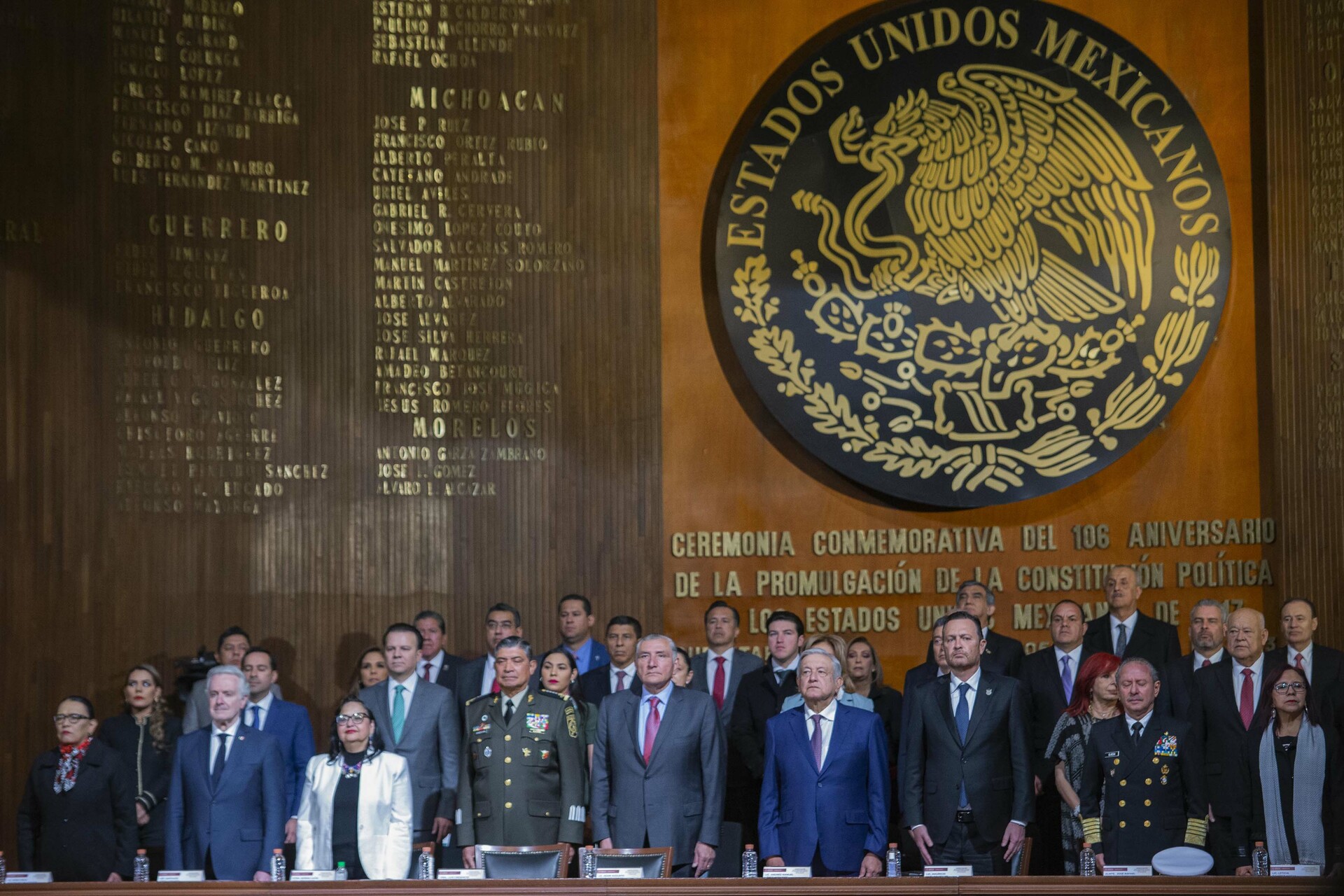 Primera vez que no está presidente de San Lázaro junto a AMLO