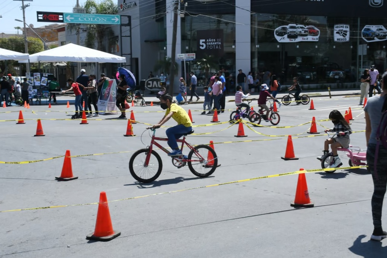 Llevarán la 'Bici escuelita' a la Plaza Mayor para enseñar a los niños sobre educación vial. (EL SIGLO DE TORREÓN) 