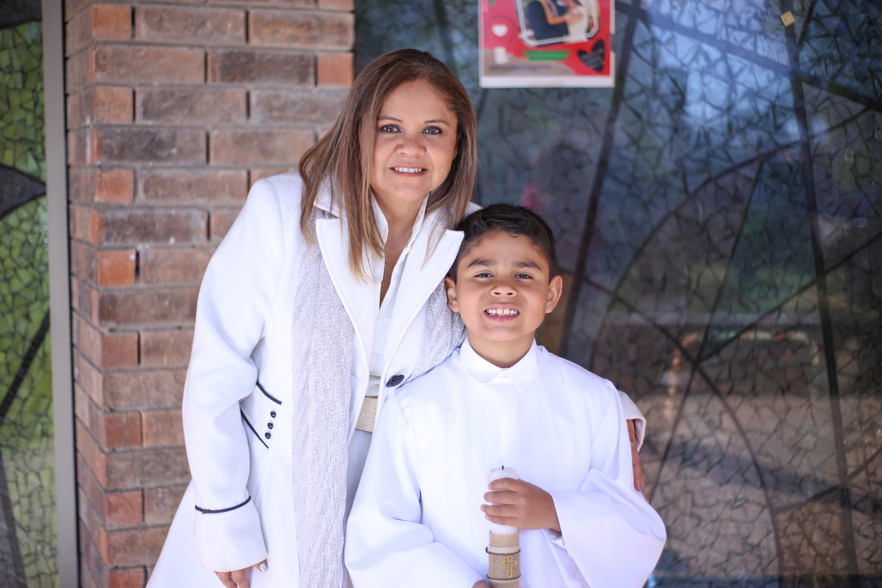 Beatriz con el pequeño Yael (EL SIGLO DE TORREÓN/BYRON INFANTE)