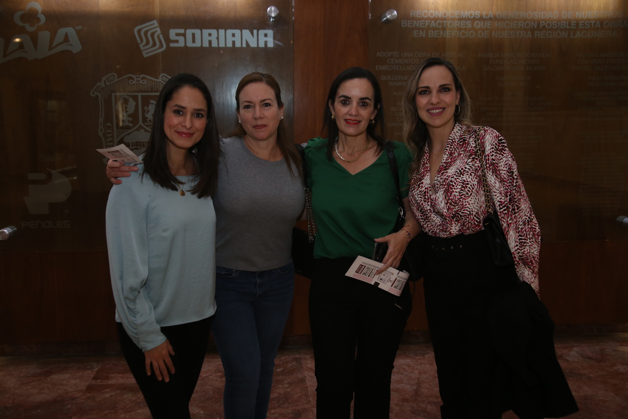 Sofía Ramos, Maru, Rosy Jaik y Ale Sepúlveda (EL SIGLO DE TORREÓN/VAYRON INFANTE)