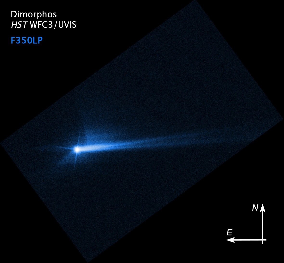El Hubble tomó imágenes desde el mismo momento del impacto y hasta varios meses después. (EFE)