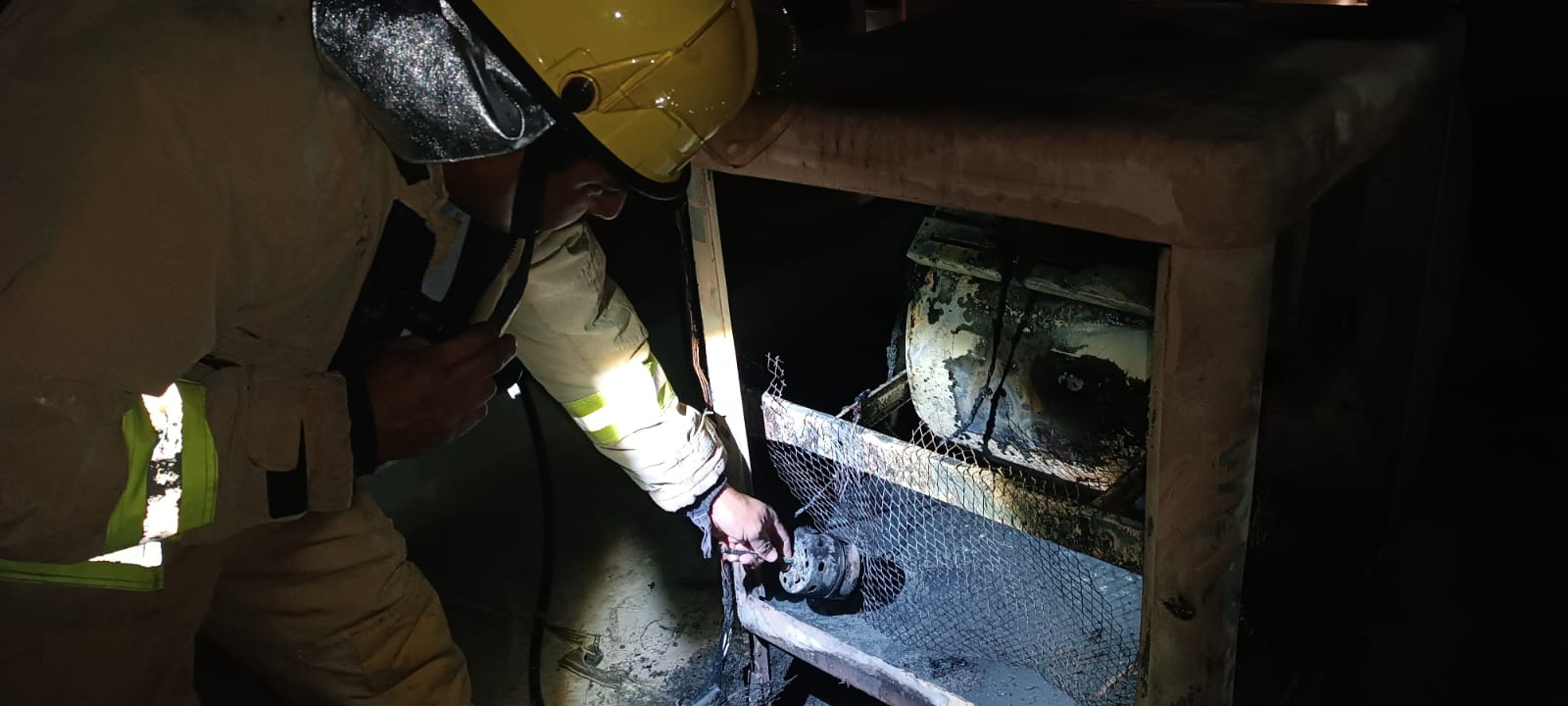 La posible causa del incendio fue la falta de mantenimiento del aparato de refrigeración. (EL SIGLO DE TORREÓN)