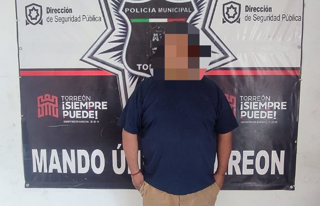 Hombre es arrestado por intenta sustraer minerales en una bolsa de pan en Torreón