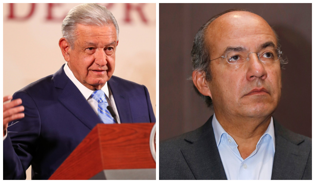 AMLO niega persecución en contra de Felipe Calderón