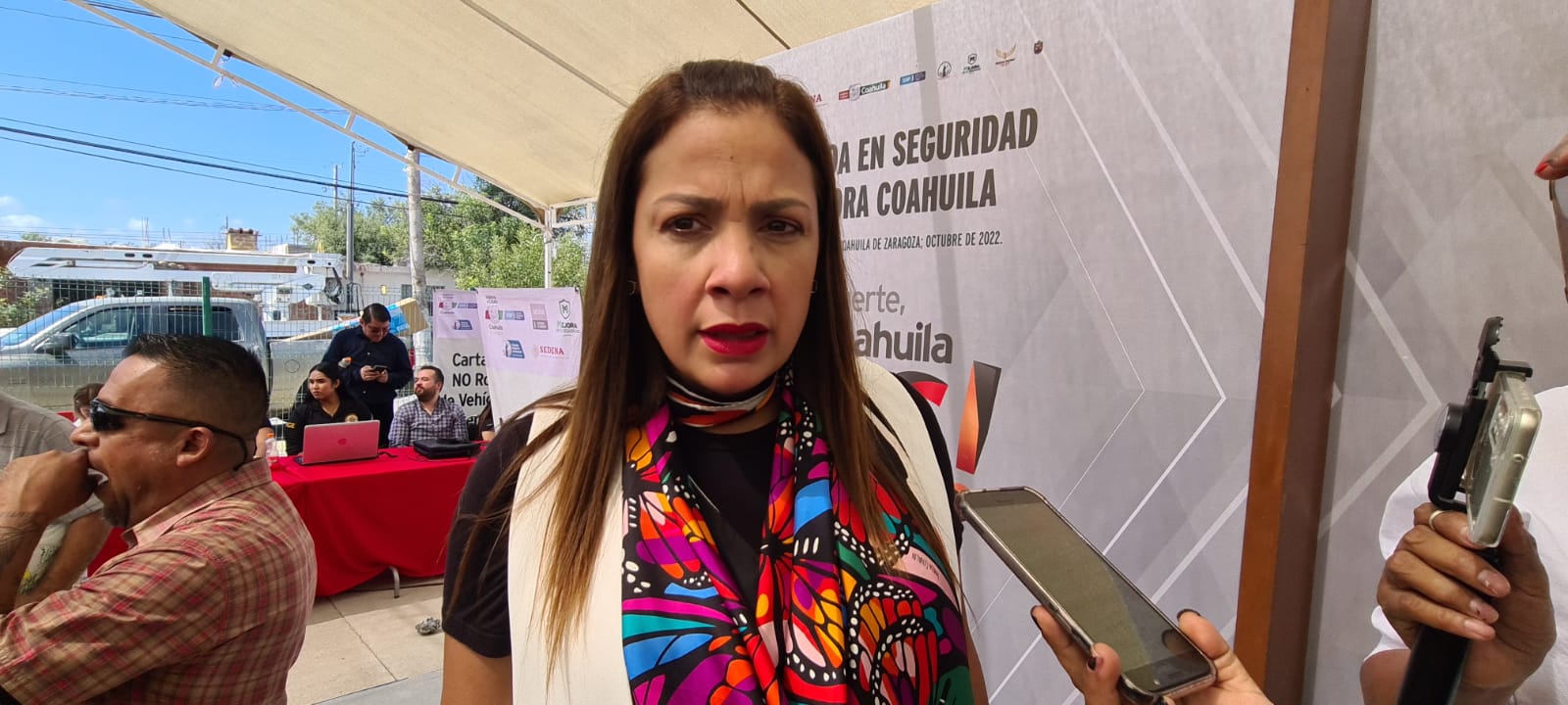 Sonia Villarreal, secretaria de seguridad pública, recordó que fue un proyecto que se realizó a partir de esta administración.