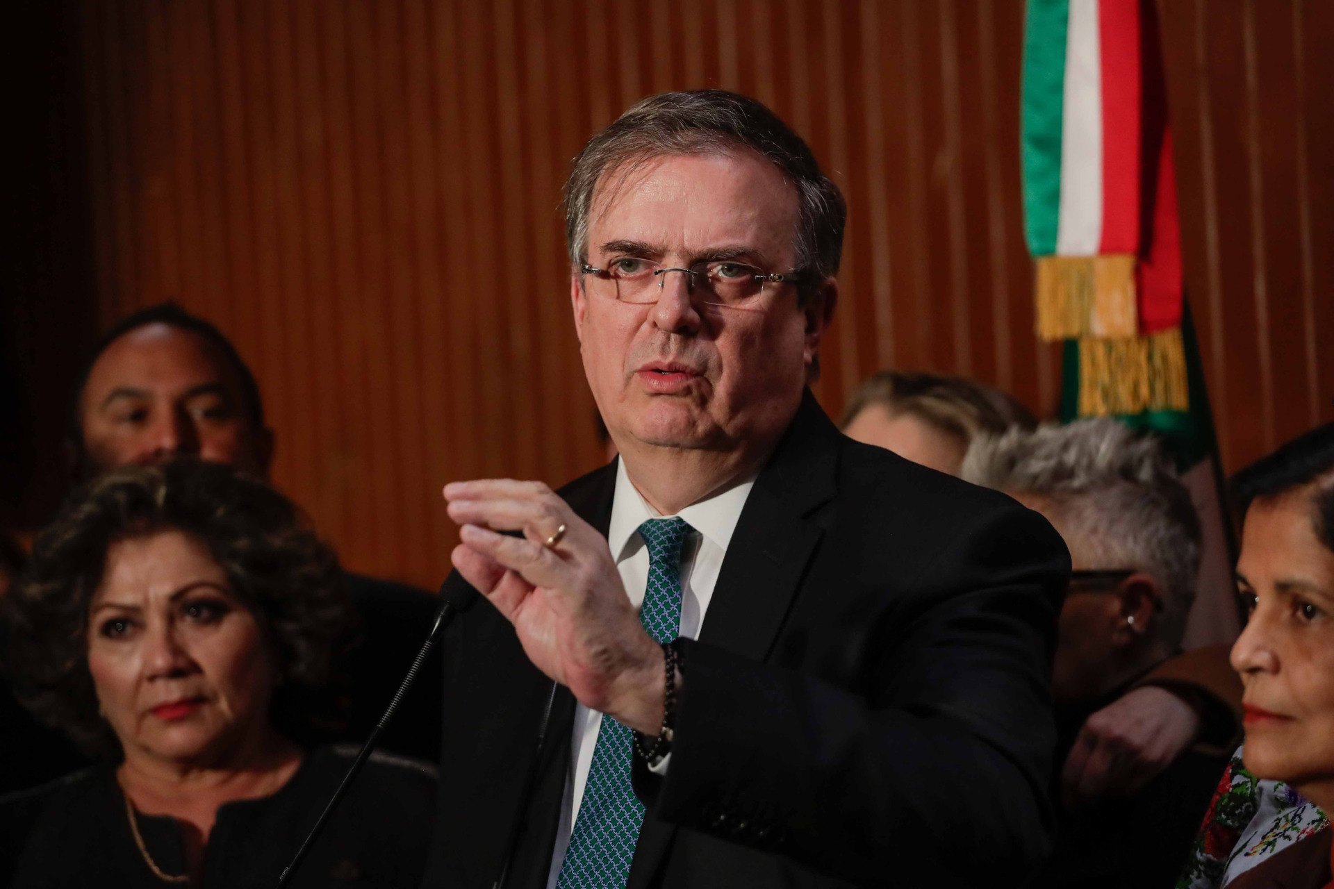 Tras la reunión que se realizó en Palacio Nacional, el canciller enfatizó que en lo que coincidieron fue en seguir estrechando lazos entre ambas naciones.