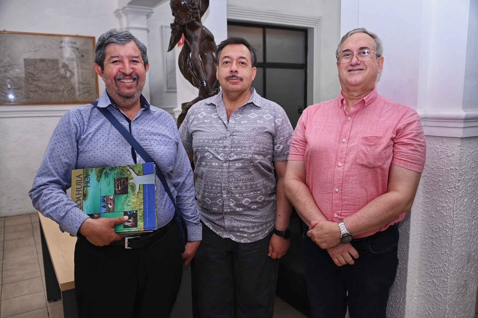 Horacio Carretón, Gerardo Straub y Bernardo González (EL SIGLO DE TORREÓN/EDNA RUIZ)