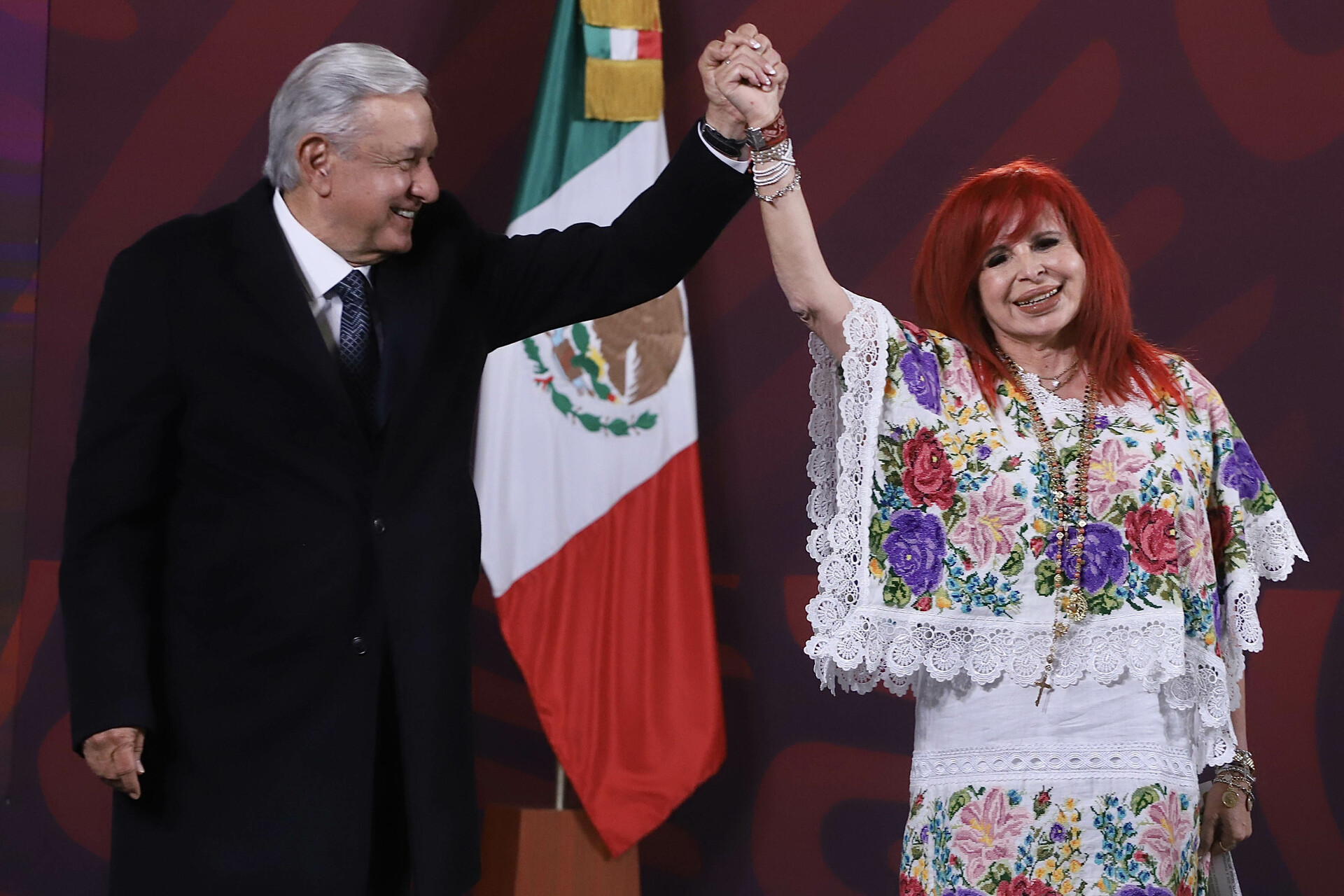 Layda Sansores, gobernadora de Campeche, presentó un video musicalizado. (ARCHIVO)