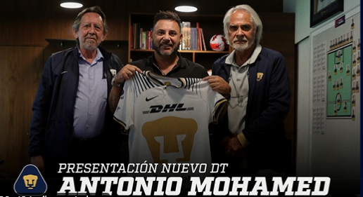 OFICIAL: Antonio Mohamed Se Convierte En El Nuevo Técnico De Pumas | El ...