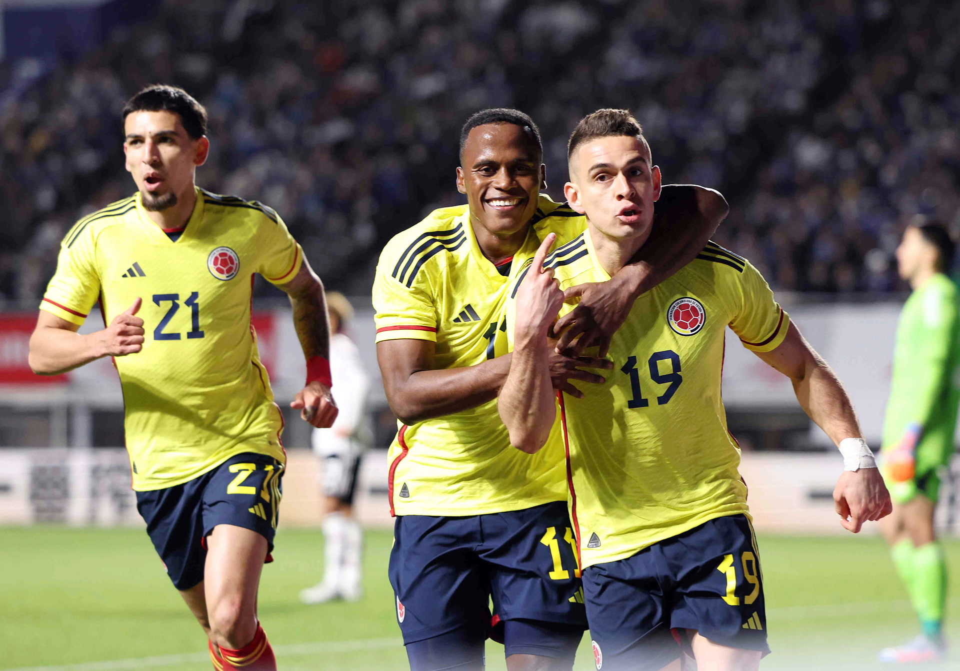 Santos Borré firma la remontada de Colombia ante Japón