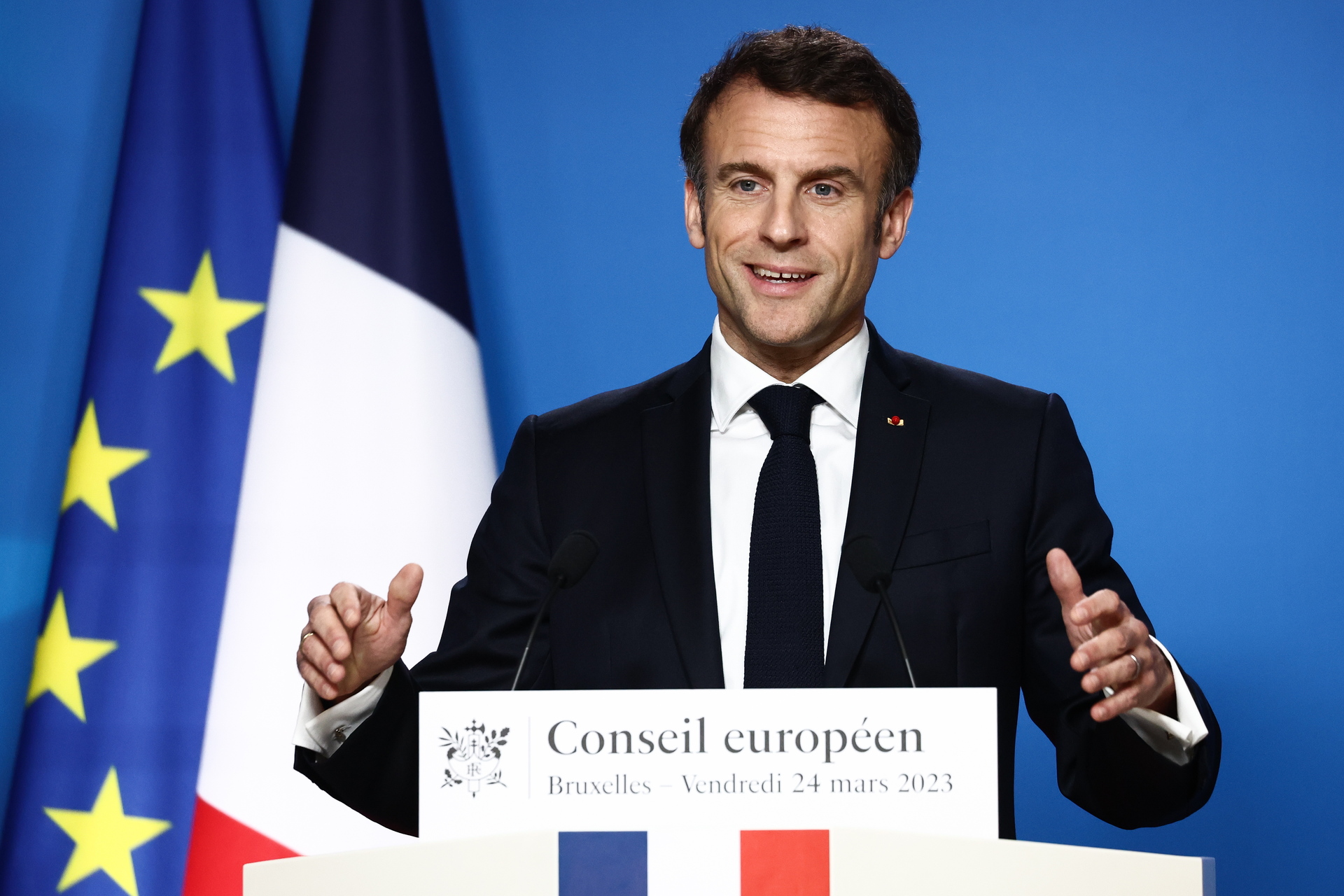 Macron ha propuesto celebrar una cumbre sobre el clima en junio próximo para crear mecanismos financieros para ayudar a los países más vulnerables. (ARCHIVO)
