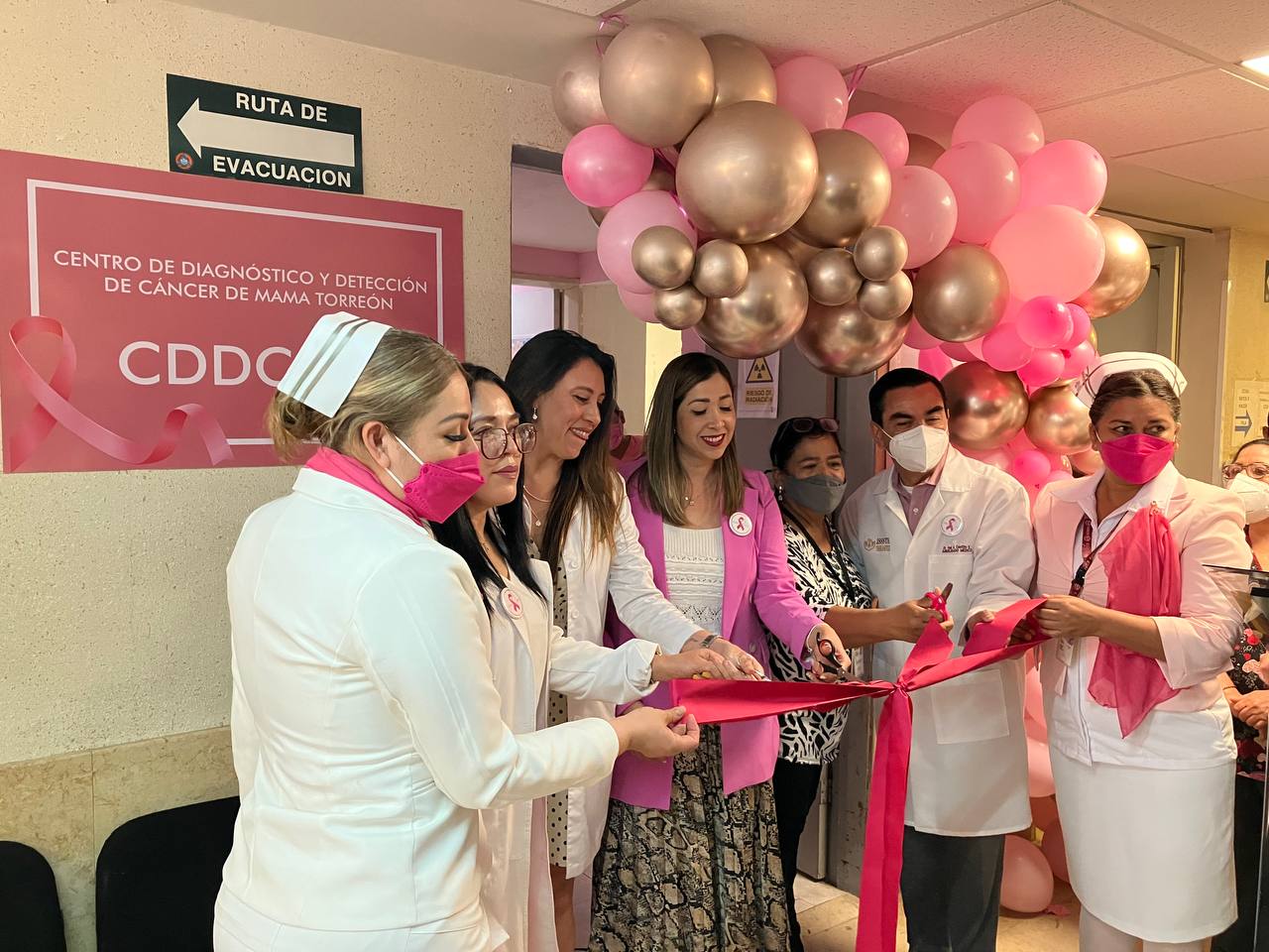 Inauguration of the Breast Cancer Detection and Diagnosis Center at ISSSTE in Torreón