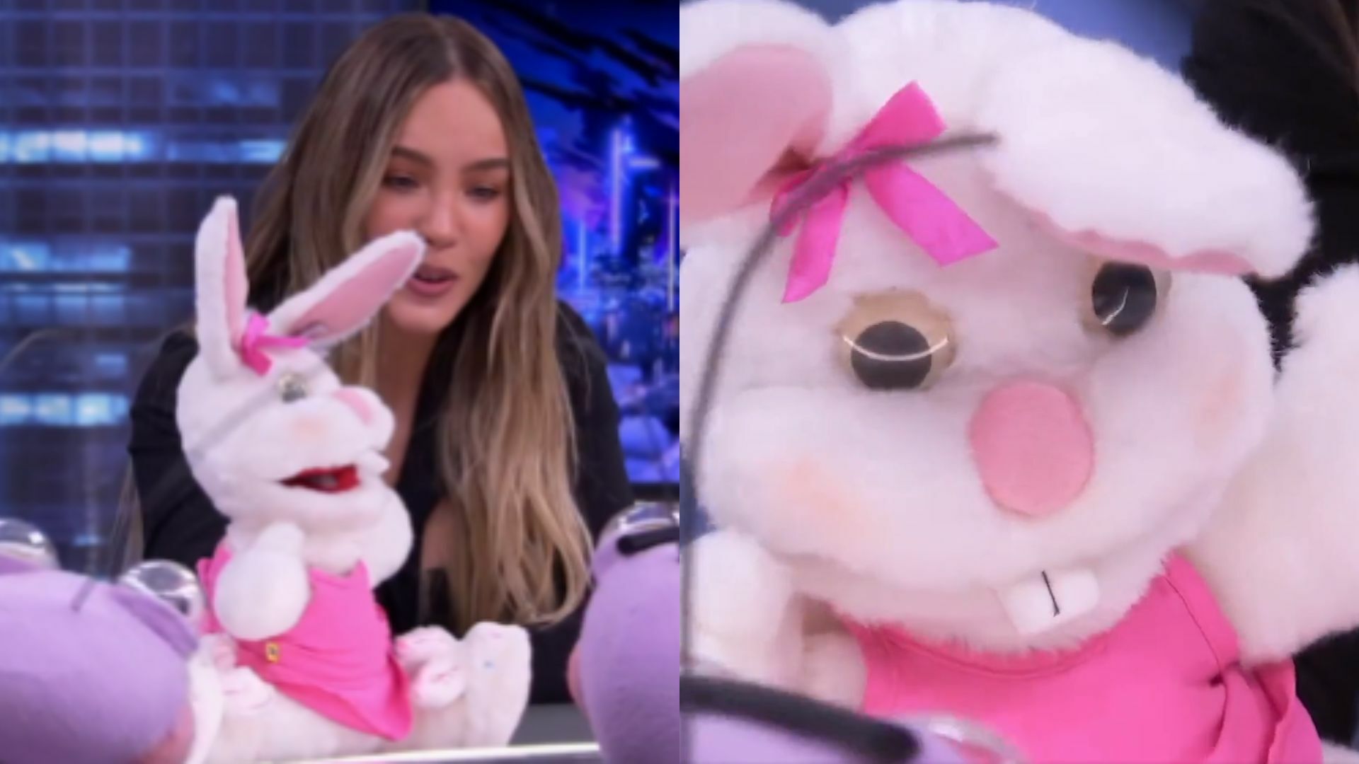 VIRAL: Belinda sorprende con sus habilidades de ventrílocuo