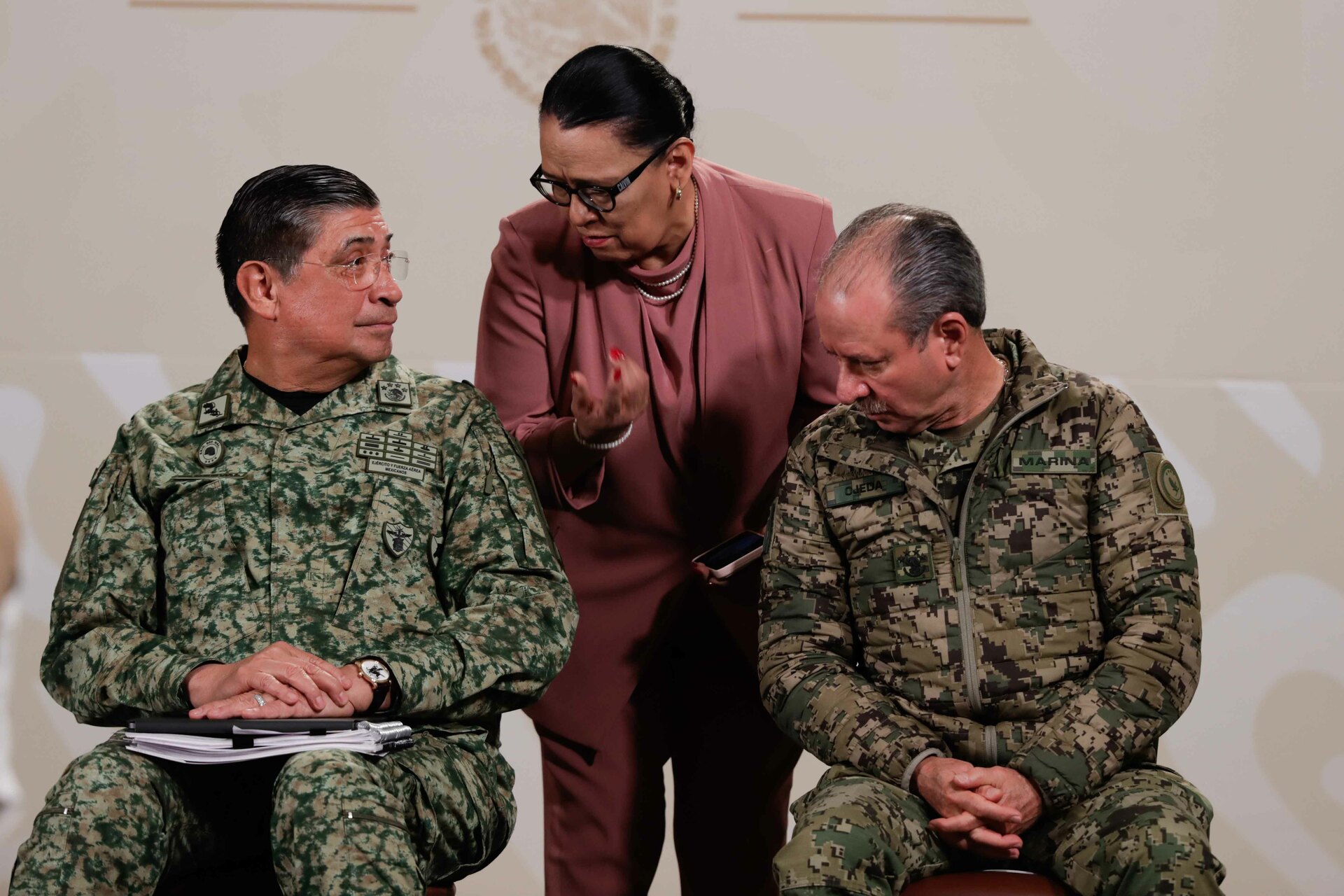 Un reporte de las filtraciones del Pentágono que reveló el diario The Washington Post, asegurando que entre las Fuerzas Armadas en México hay tensión. (ARCHIVO)