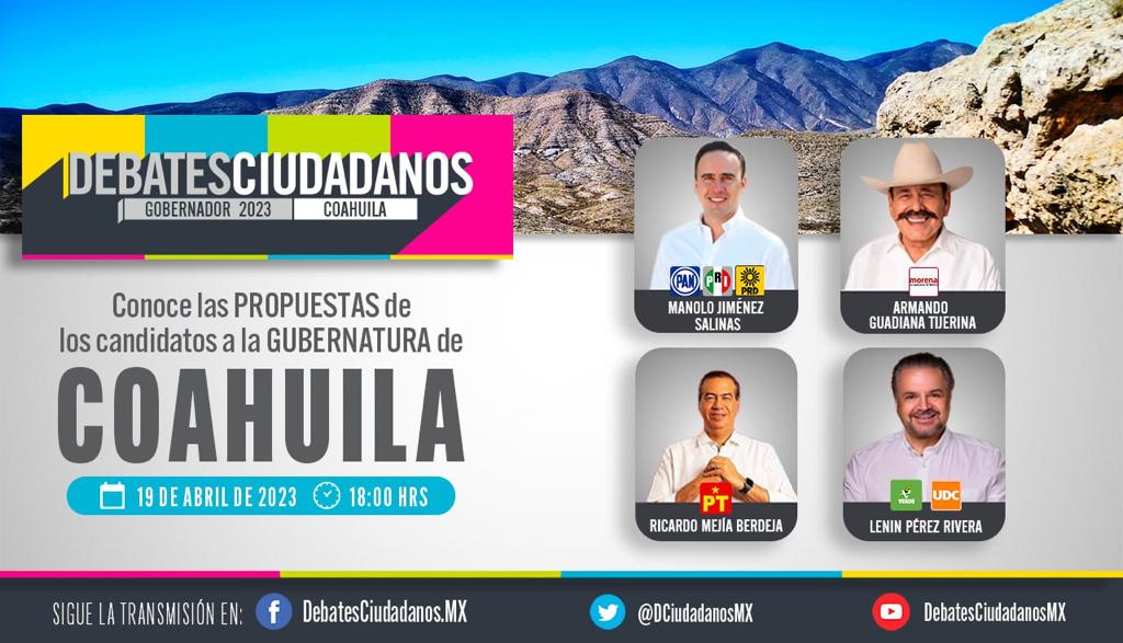 Invitan A Seguir El Debate Ciudadano De Los Candidatos A Gubernatura De Coahuila El Siglo De
