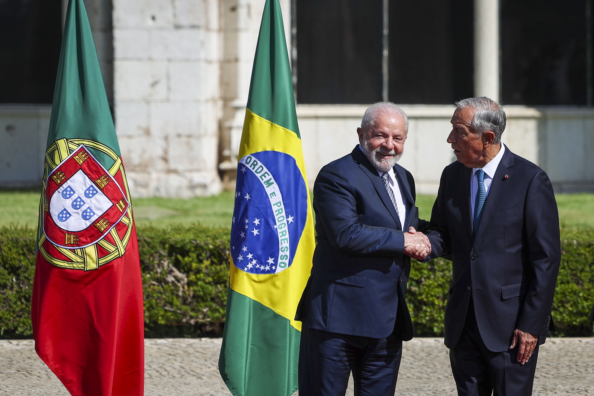 Lula da Silva condena invasión rusa sobre Ucrania en declaración conjunta con Portugal