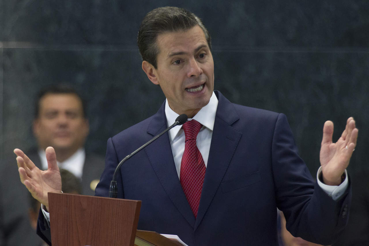 El expresidente Enrique Peña Nieto defendió su inocencia. (ARCHIVO)