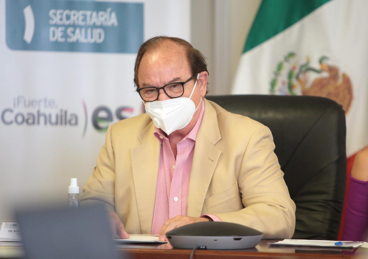 Roberto Bernal Gómez, titular de la Secretaría de Salud del Estado de Coahuila.