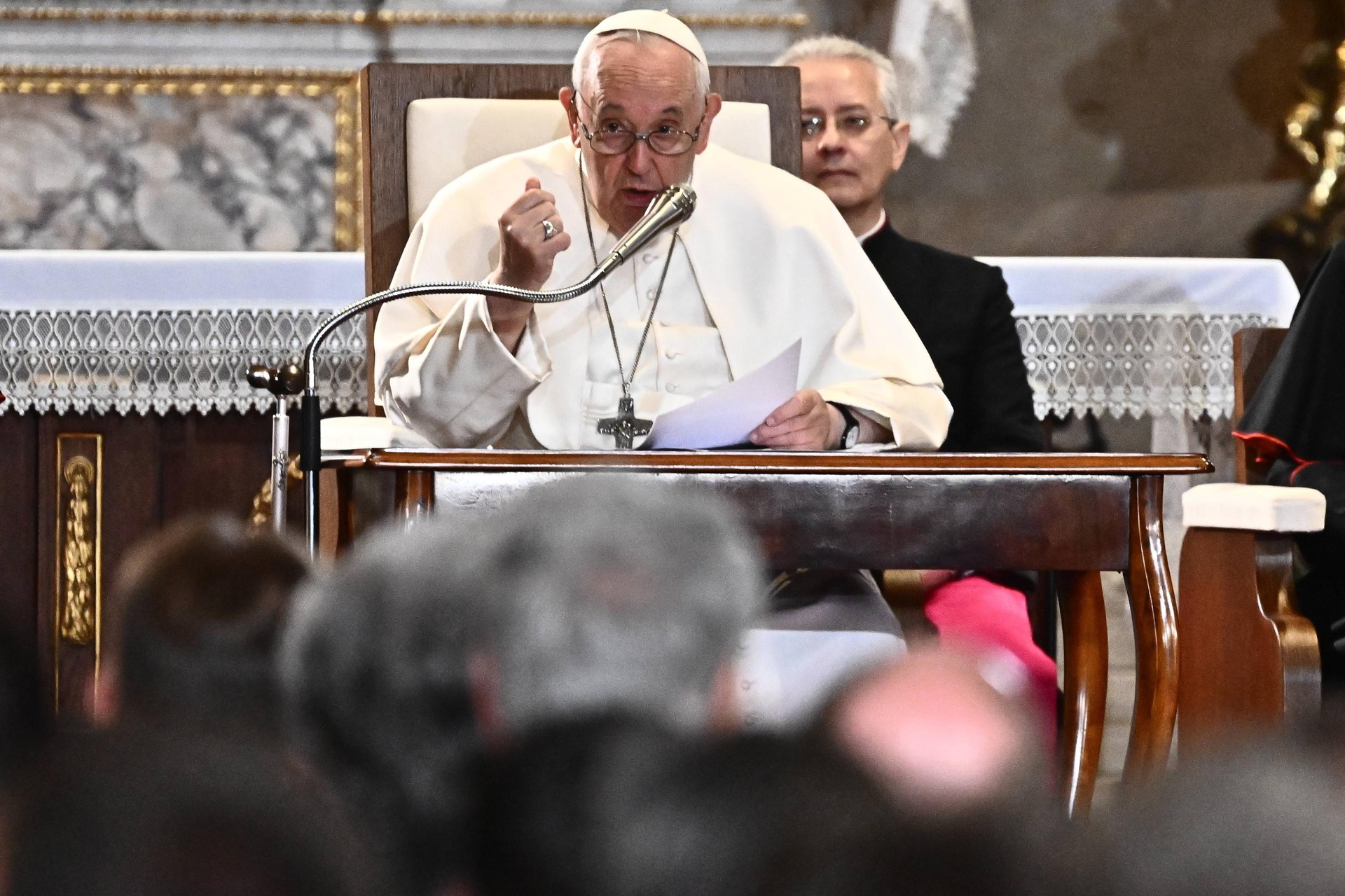 El papa Francisco realiza este fin de semana una visita a Hungría. (EFE)