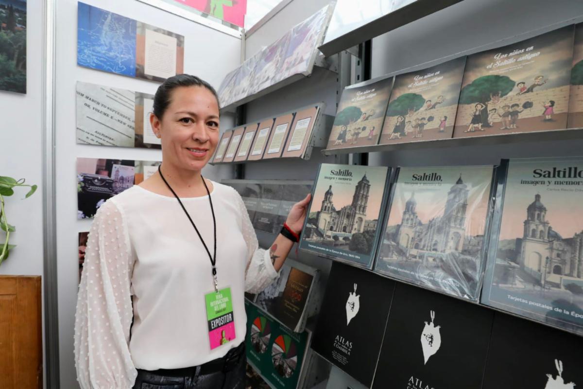 Presente, Gobierno de Saltillo en Feria Internacional del Libro El