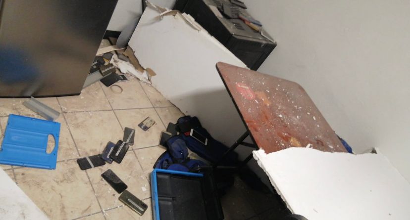 Causan destrozos en Casa del Migrante en Saltillo a pesar de contar con presencia policiaca