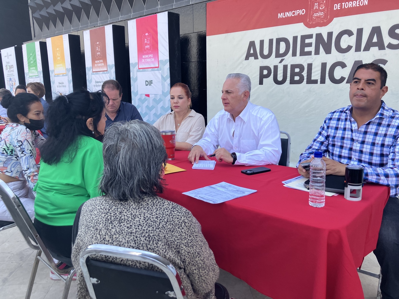 Ayer hubo Audiencias Públicas con el alcalde de Torreón.
