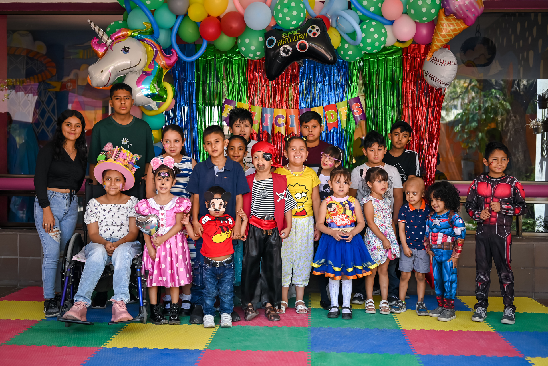 Casa Feliz organizó divertido festejo del Día del Niño para todos sus pequeños (EL SIGLO DE TORREÓN/EDDIE RUIZ)