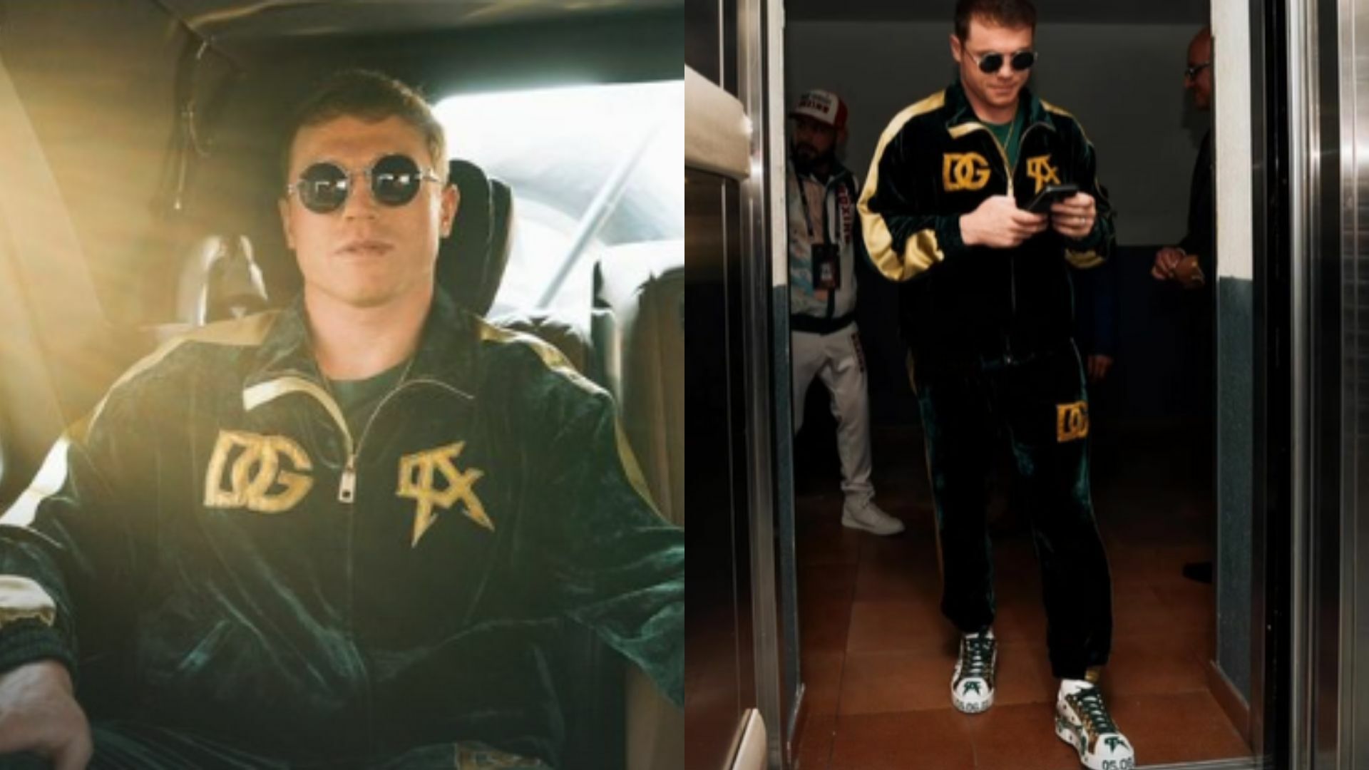 'Canelo' Álvarez llega en 'outfit' costoso al Akron