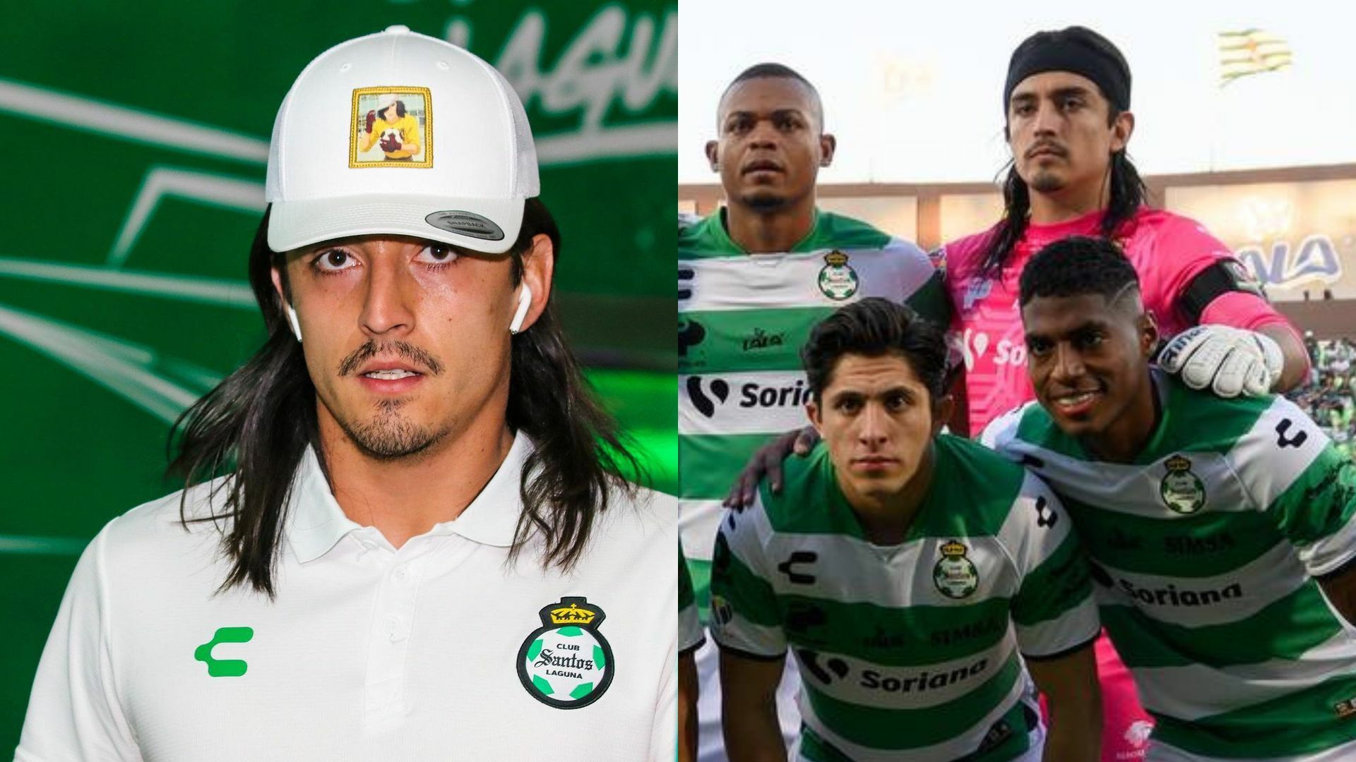 'Don Carlos Acevedo', portero de Santos Laguna se roba la atención con su nuevo 'look'