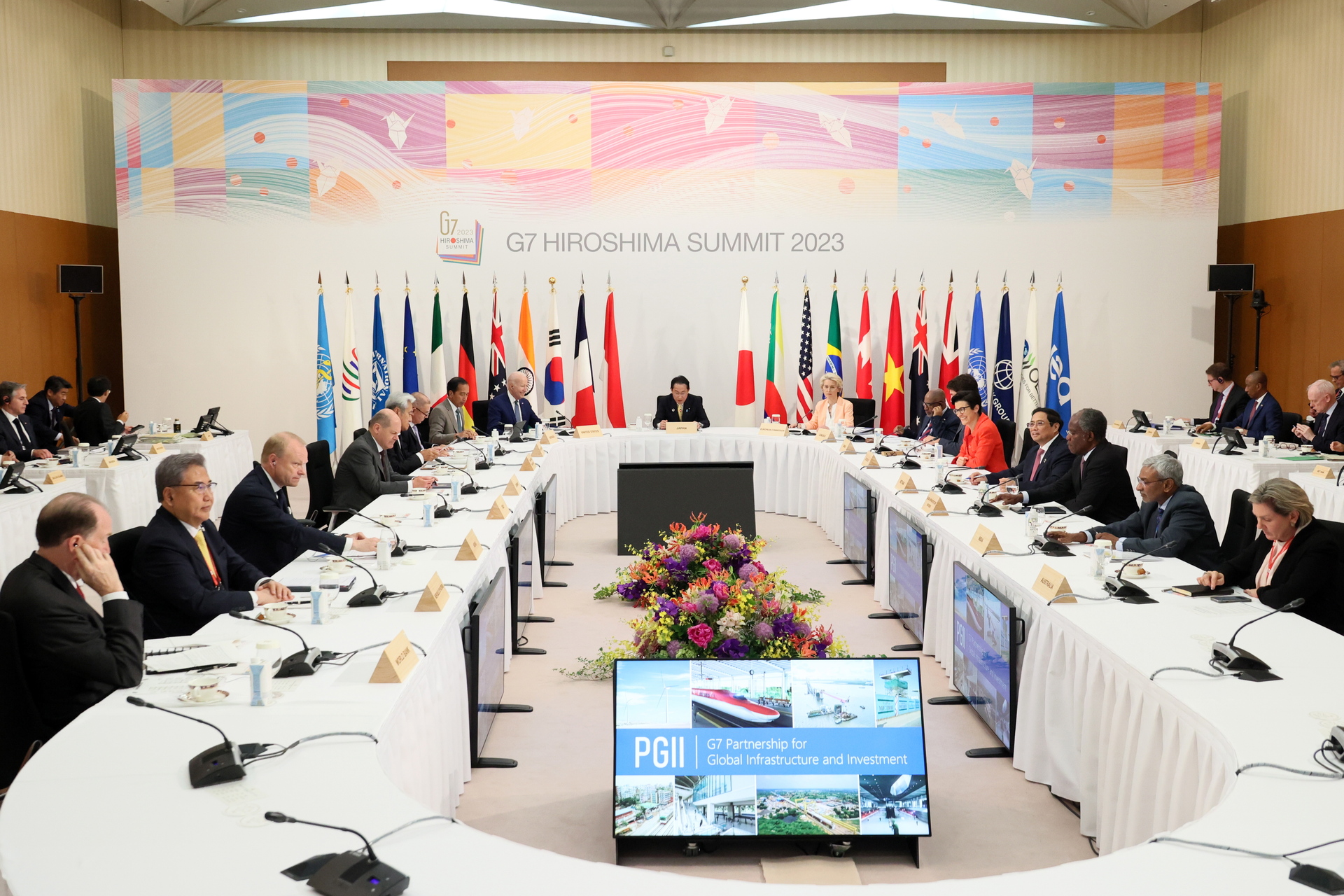 Key themes in the G7 summit declaration in Hiroshima