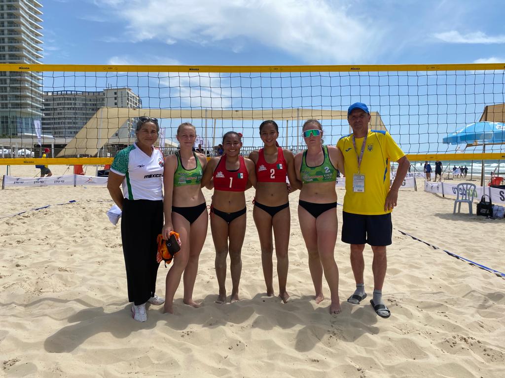 México suma bronce en el Mundial Escolar de Voleibol de Playa en Grecia