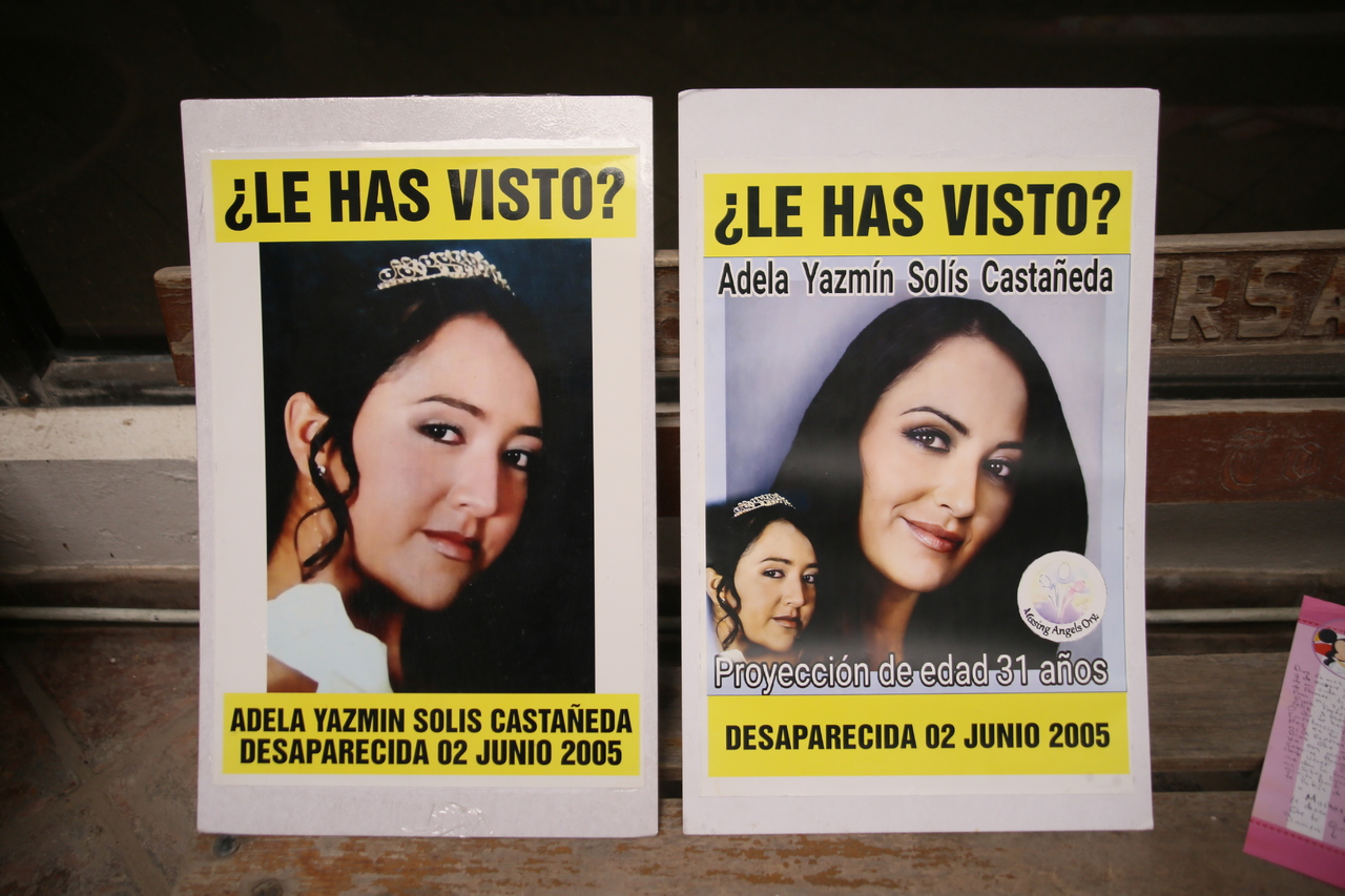 Adela Jazmín Solís desapareció en el sector poniente de Torreón, cuando salía de la escuela. Tenía apenas 15 años de edad. (VAYRON INFANTE)