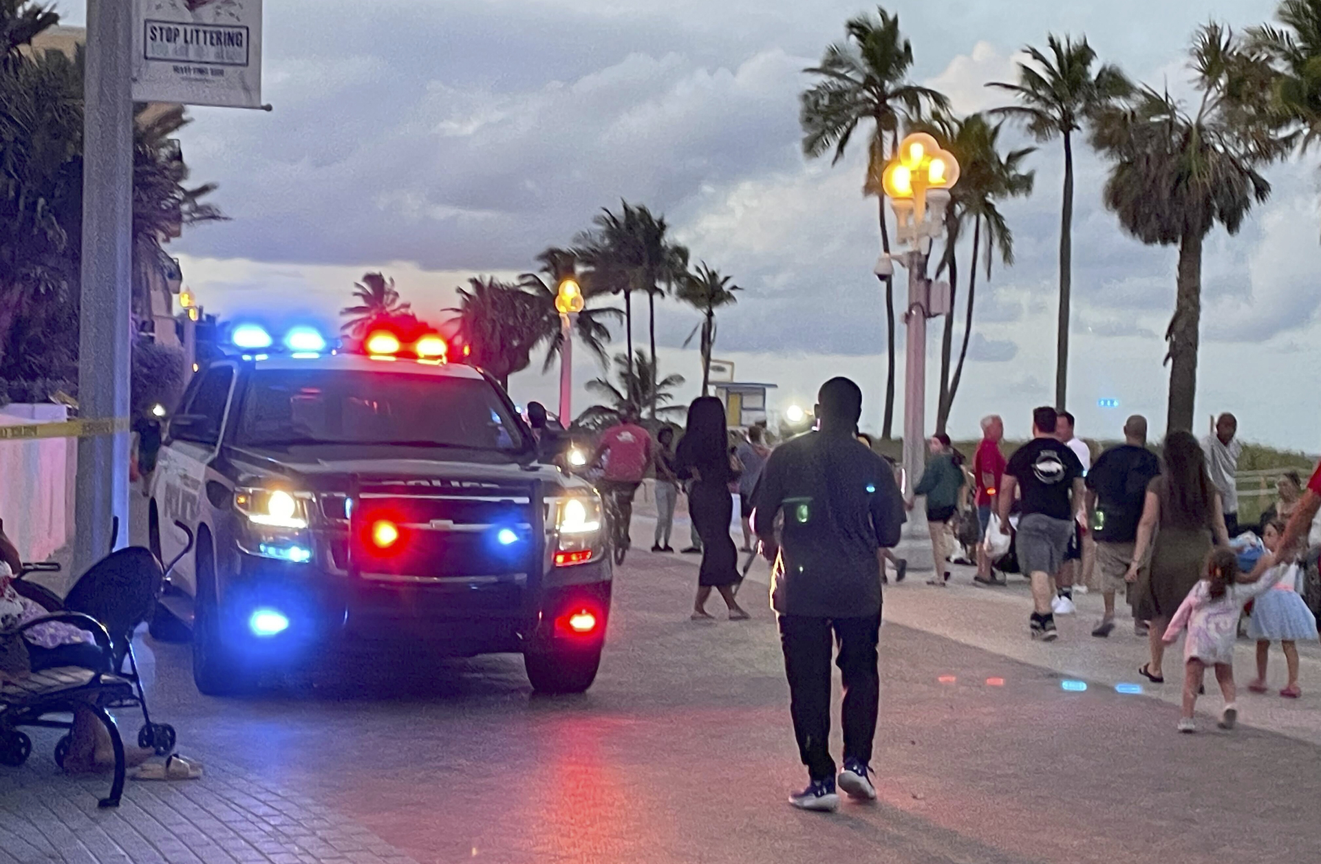 Enfrentamiento entre grupos deja 9 heridos en Hollywood Beach, Florida