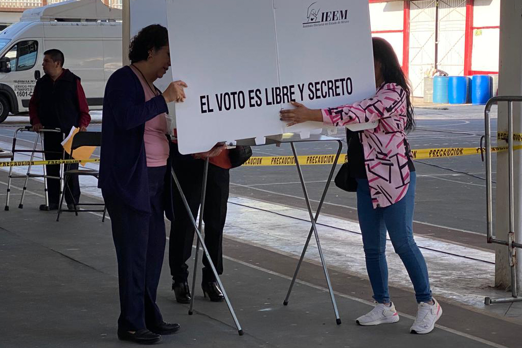La presidenta del Consejo General aseguró que están todas las condiciones materiales para que los mexiquenses salgan a votar.  (ARCHIVO)