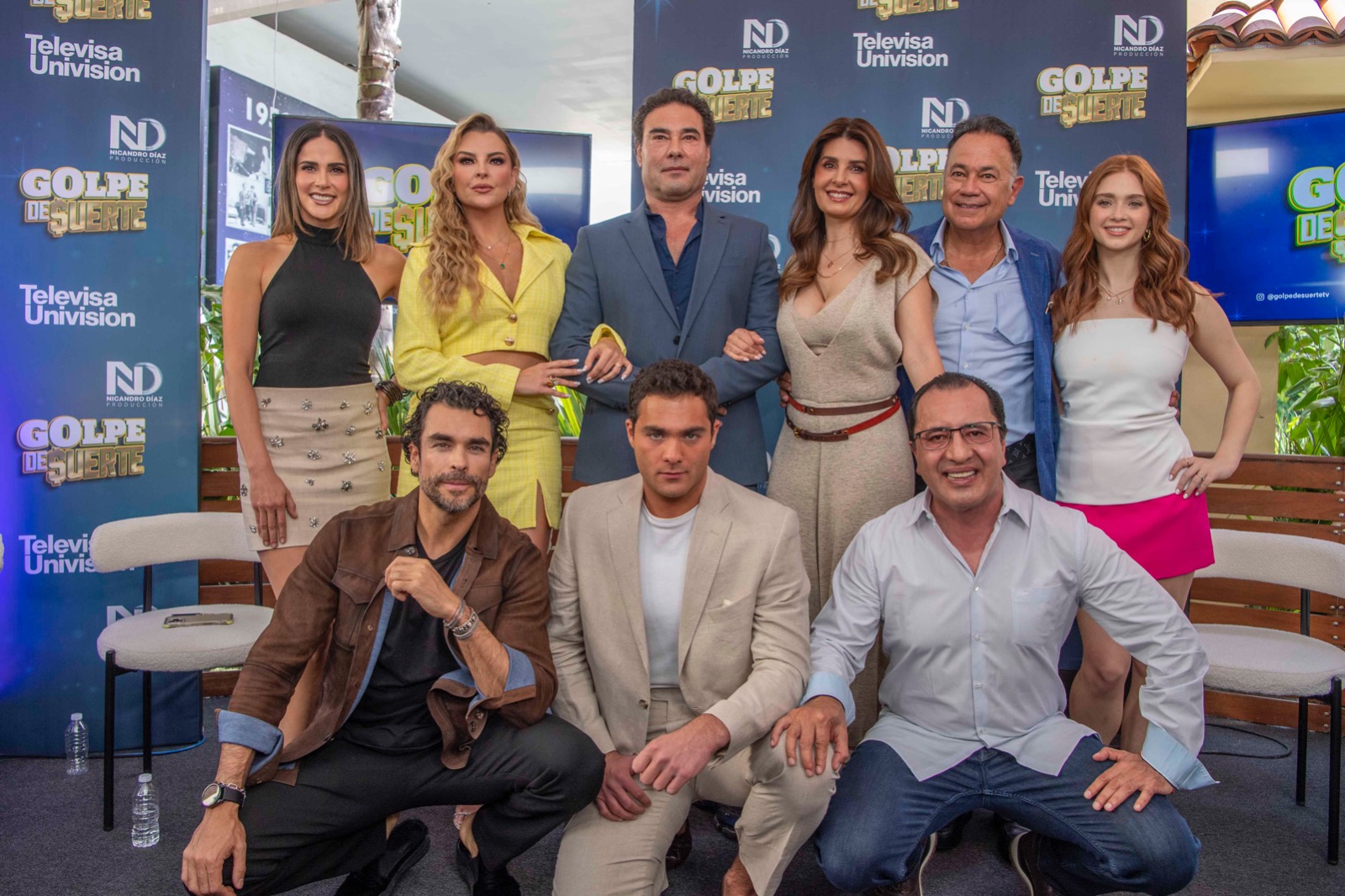 Este será el elenco de la nueva telenovela Golpe de Suerte