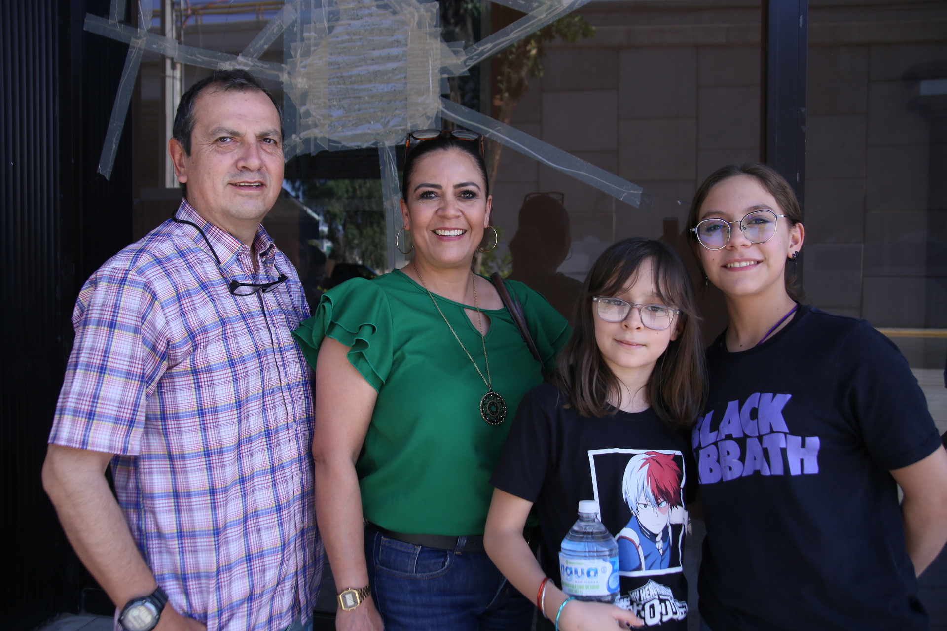 Carlos, Miroslava, Victoria y Mía (EL SIGLO DE TORREÓN/VAYRON INFANTE)