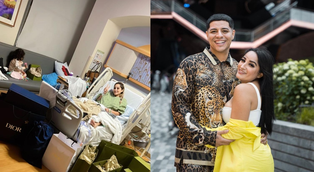 Daisy Anahy le agradece a Eduin Caz tras el nacimiento de su tercer hijo