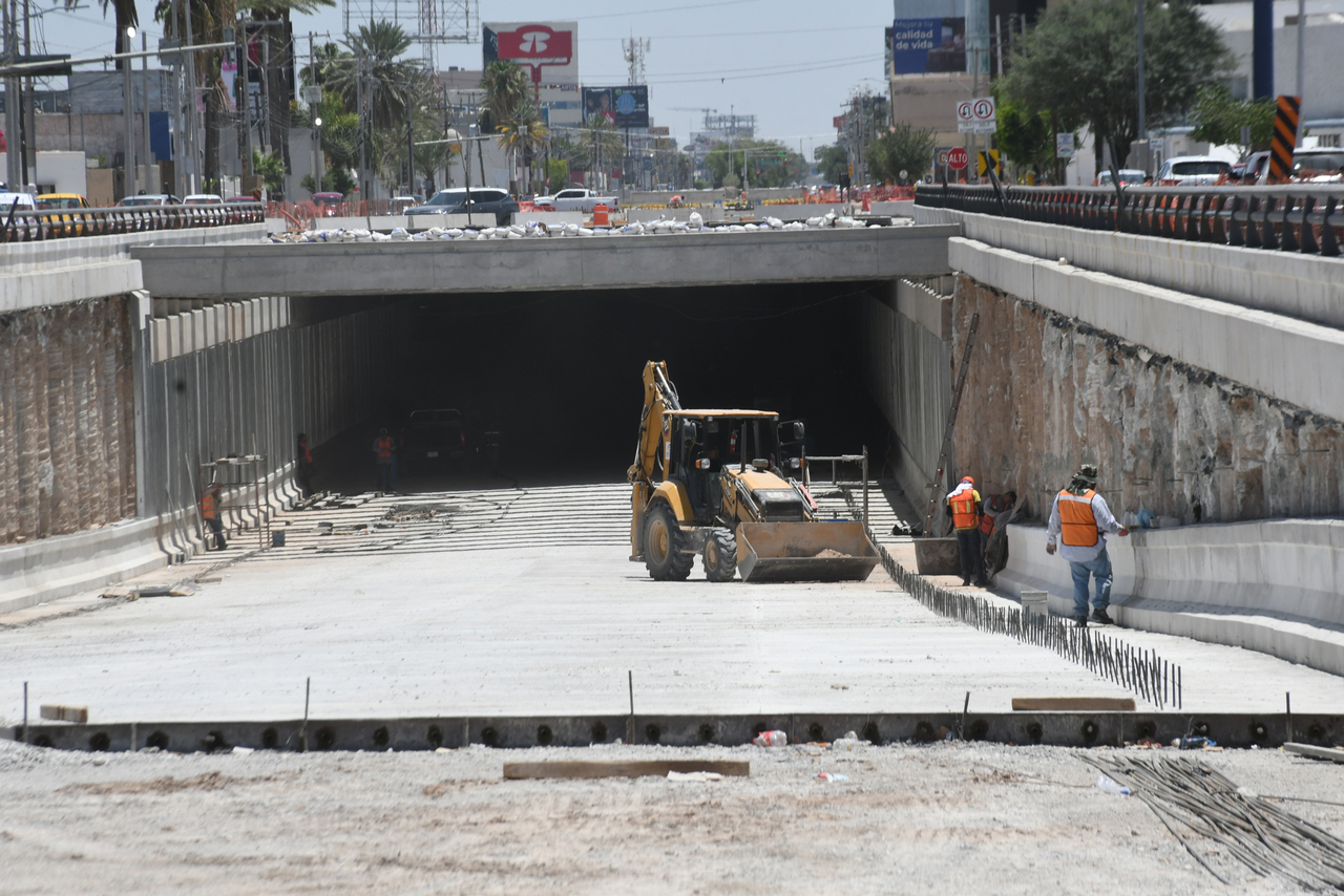 El Sistema Vial Cuatro Caminos será entregado en septiembre. (EL SIGLO DE TORREÓN)