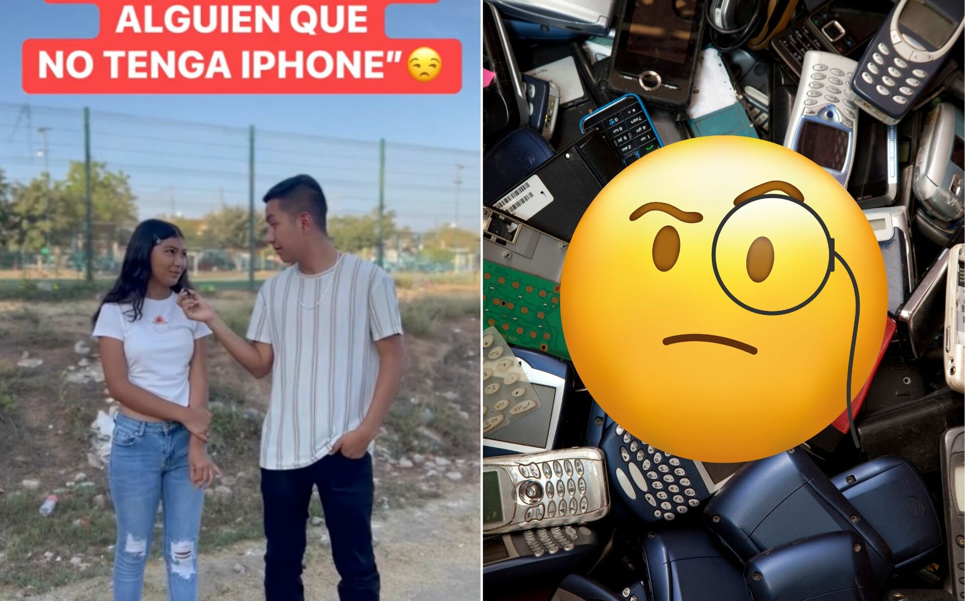 Una joven se volvió viral en TikTok con un video donde asegura que no sale con nadie que no tenga un iPhone. (ESPECIAL)