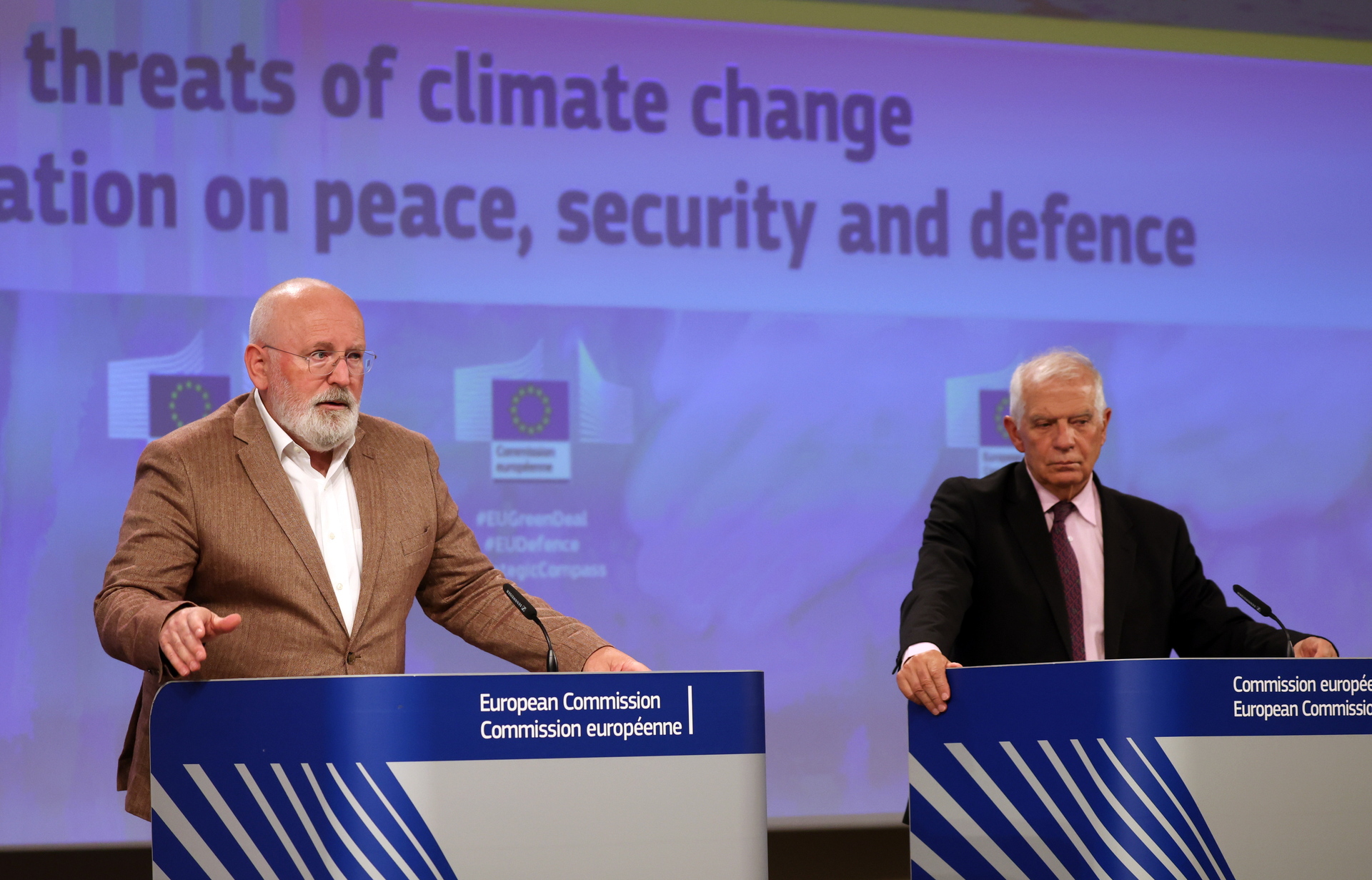Bruselas buscará incorporar la crisis climática a las políticas de defensa