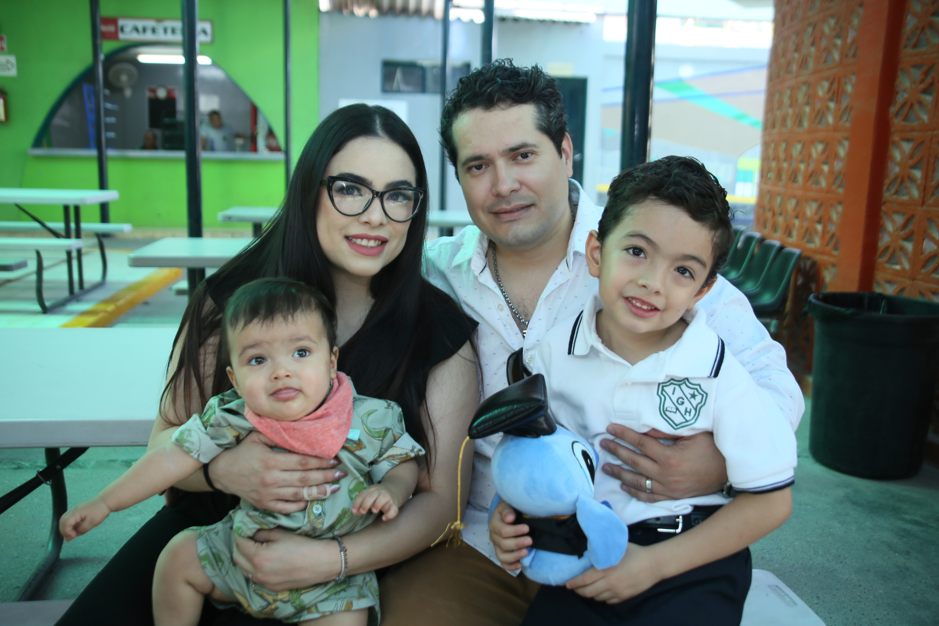 Ana Laura Gaytán, Omar, Isaac y Marcelo Jiménez (EL SIGLO DE TORREÓN/VAYRON INFANTE)