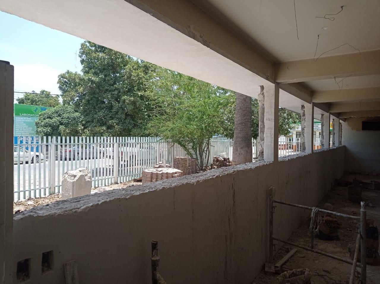 Avanzan las obras de rehabilitación del antiguo Hospital General, donde se ubicará el Centro de Justicia Municipal. (EL SIGLO DE TORREÓN)