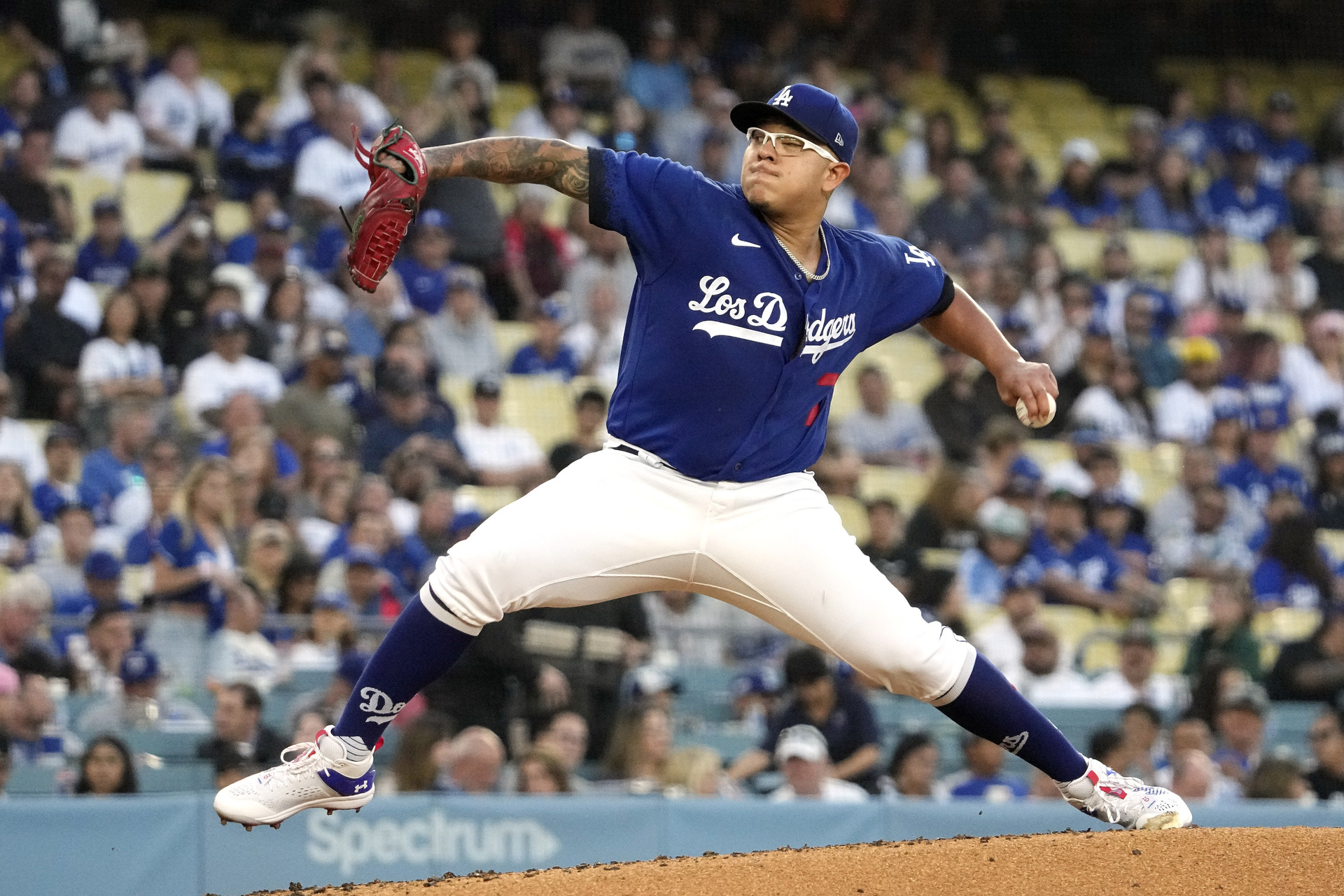 Julio Urías tuvo su debut con Los Angeles Dodgers en la pretemporada de MLB  2022