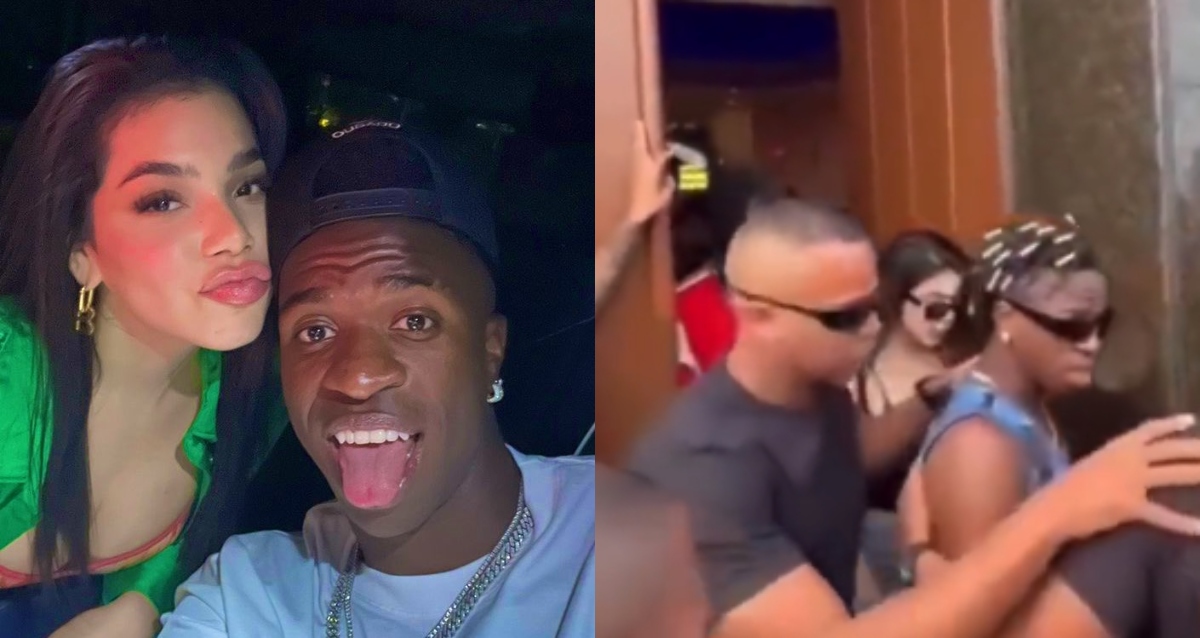 VIDEO: Vinicius Jr. y Kenia Os son captados juntos en Brasil; ¿nuevo romance?