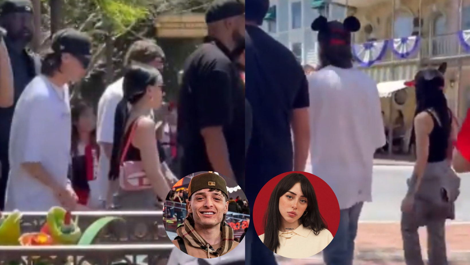 Peso Pluma y Nicki Nicole son vistos en Disneyland y crecen los rumores de noviazgo