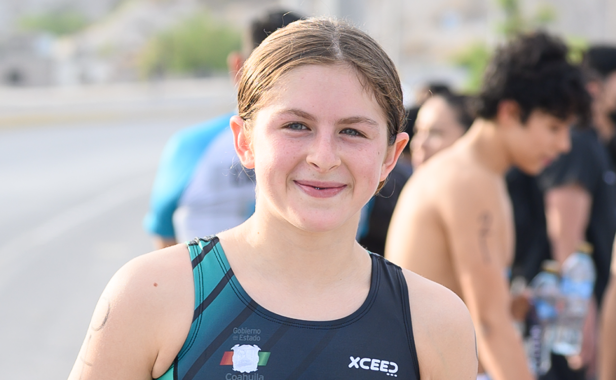 Lagunera Jimena de la Peña obtiene subcampeonato en Mundial de Triatlón Junior