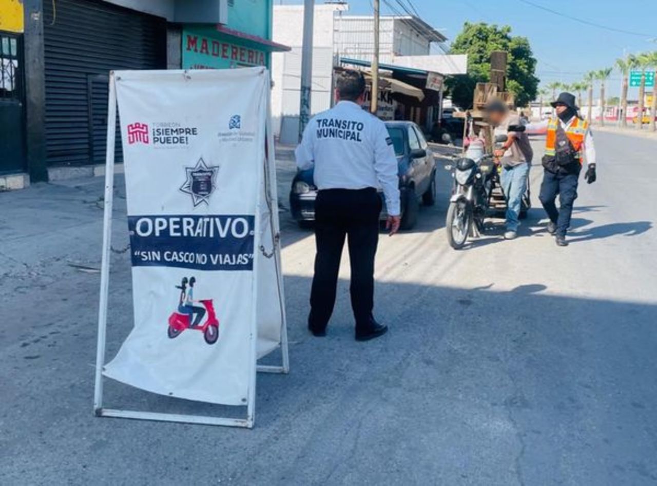 En esta ocasión la vigilancia se llevó a cabo sobre la calzada Juan Pablo II, a la altura del Bosque Urbano.